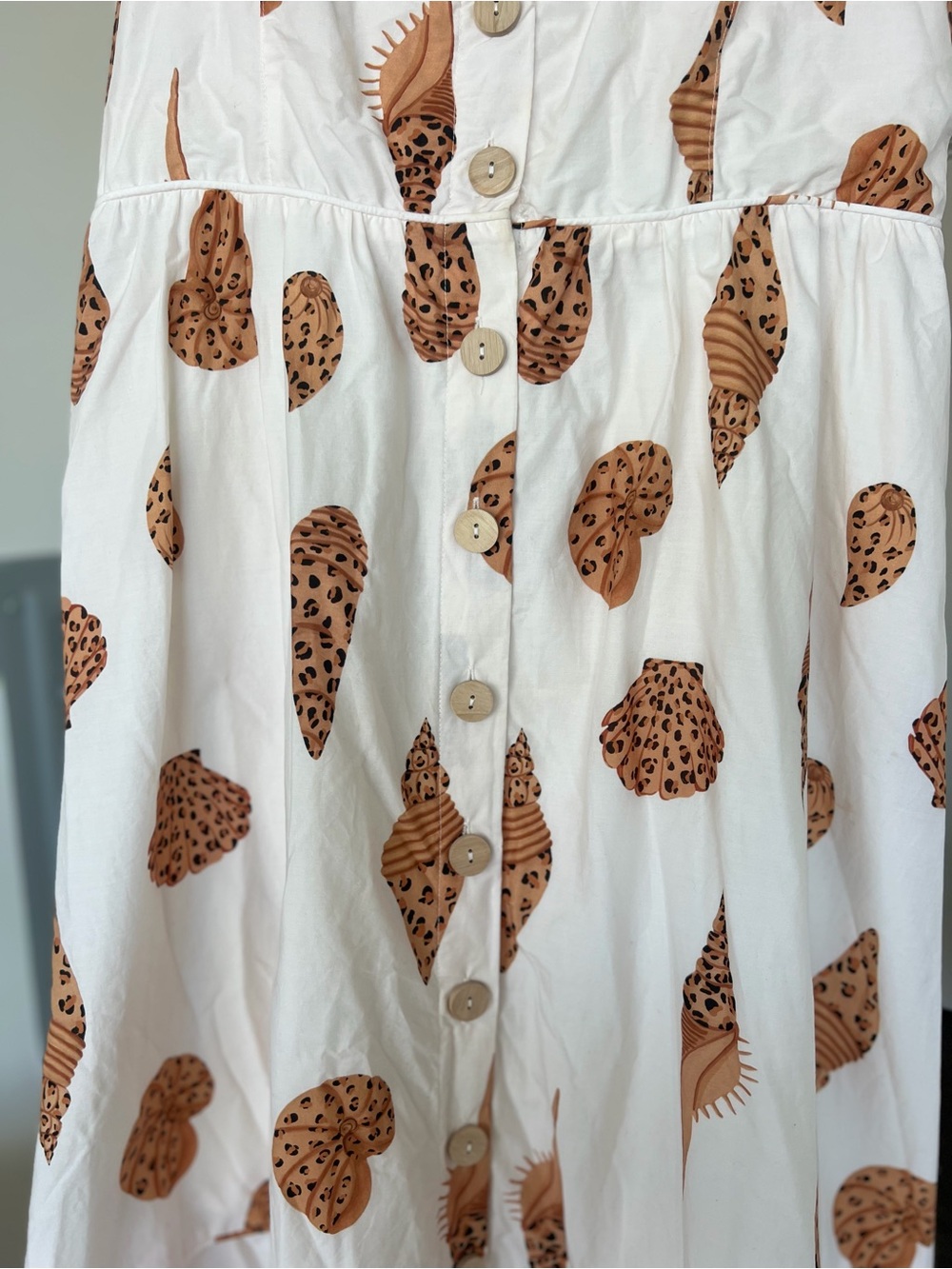 Farm Rio Leopard Shell Midi Dress - Picture 5 of 14